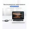 Патч-корд 10м, UTP cat 7 RJ-45 flat black Vention (ICABL) изображение 7