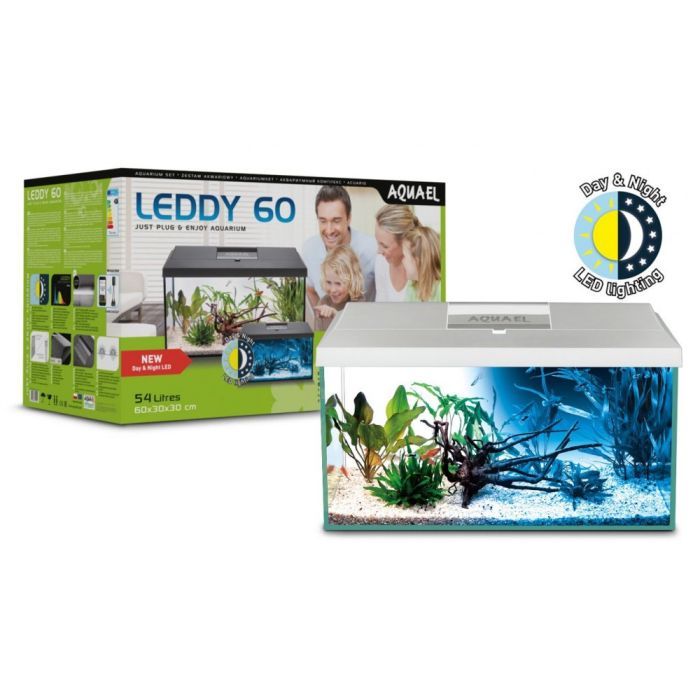 Акваріум AquaEl Leddy Day&Night білий 54 л (5905546333375) зображення 3