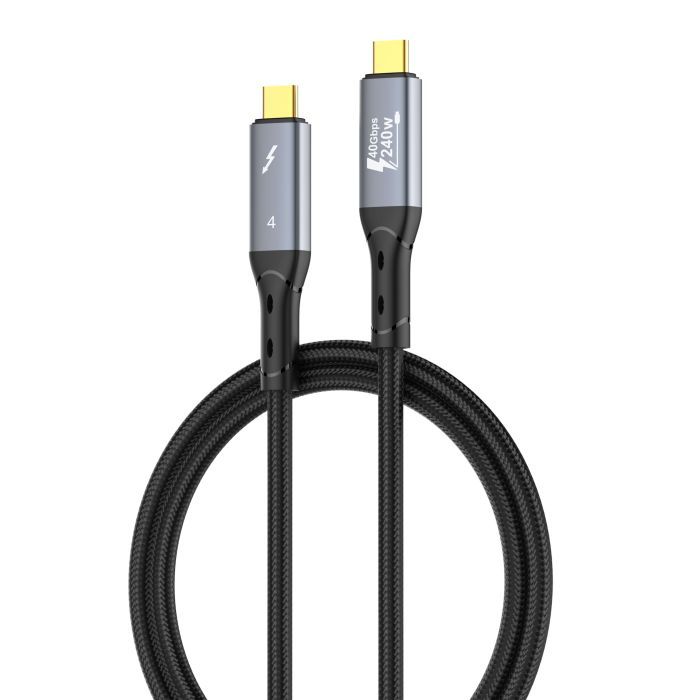 Дата кабель USB-C to USB-C 1.0m USB4.0 PD3.1 240W LDNIO (TC11c)