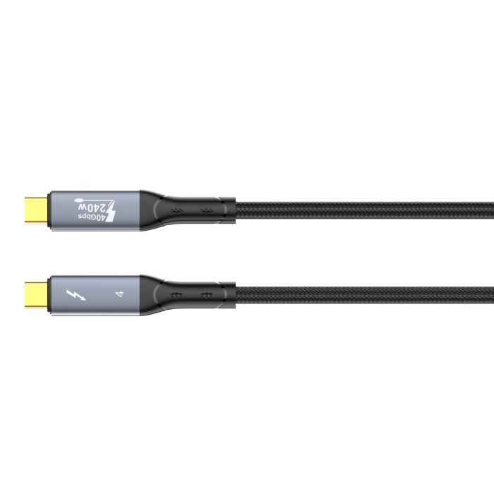 Дата кабель USB-C to USB-C 1.0m USB4.0 PD3.1 240W LDNIO (TC11c) изображение 6