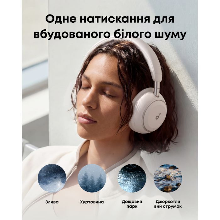 Навушники Anker SoundСore Space 2 White (D1402G21) зображення 12