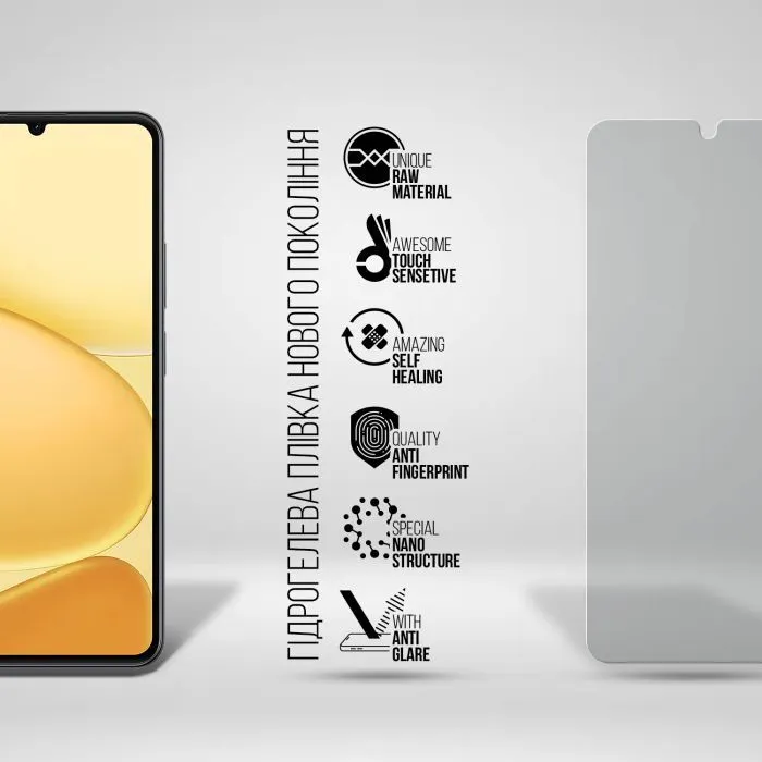Плівка захисна Armorstandart Matte hydrogel Realme Note 80 4G (ARM92224) зображення 2