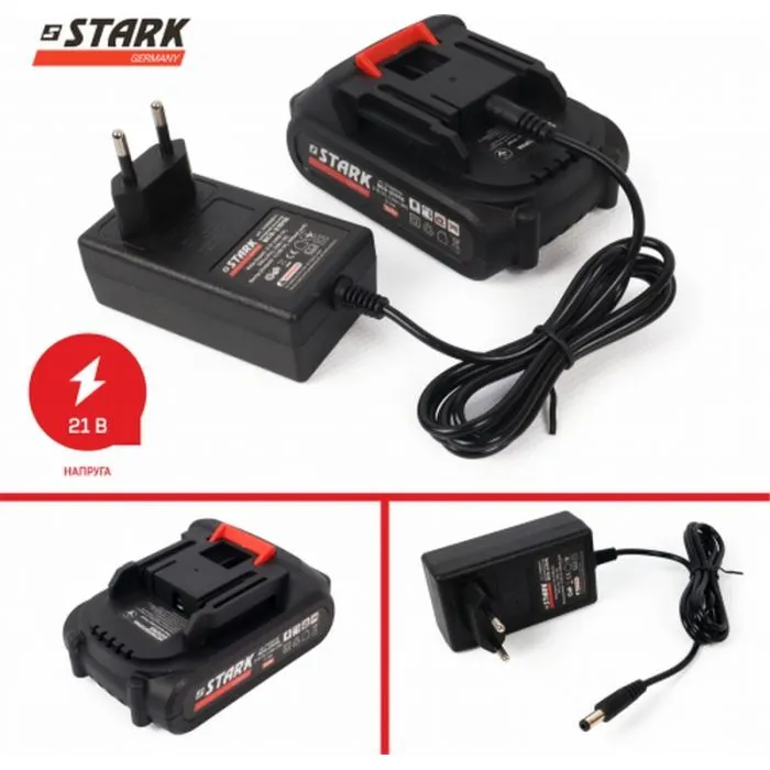 Ланцюгова пила Stark BCS-21015, 21V, 2Ah (310900011) зображення 5