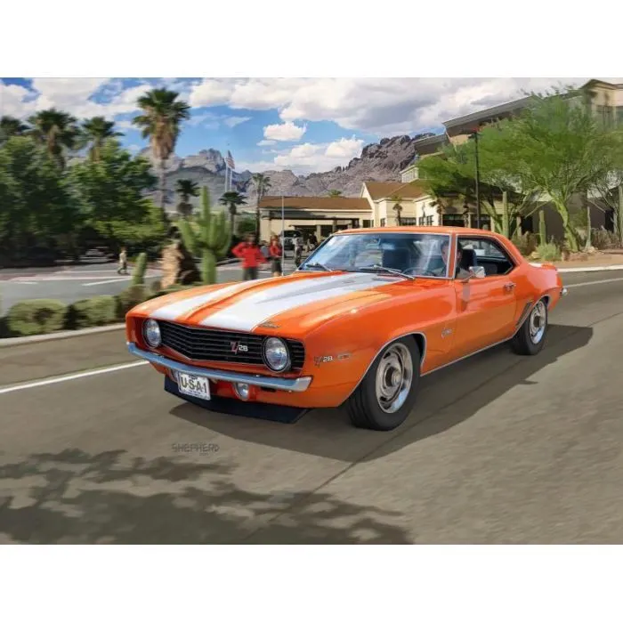 Сборная модель Revell модель автомобиль Chevrolet '69 Camaro® Z/28, уровень 5, 1:12 (RVL-07727) изображение 10