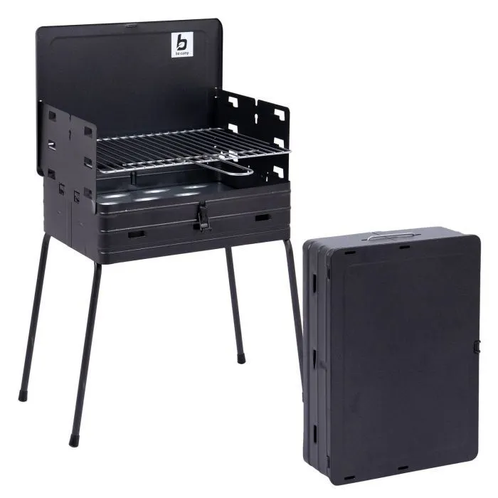 Гриль-барбекю Bo-Camp вугільний Suitcase Model Black (8130030) (DAS303886) изображение 10