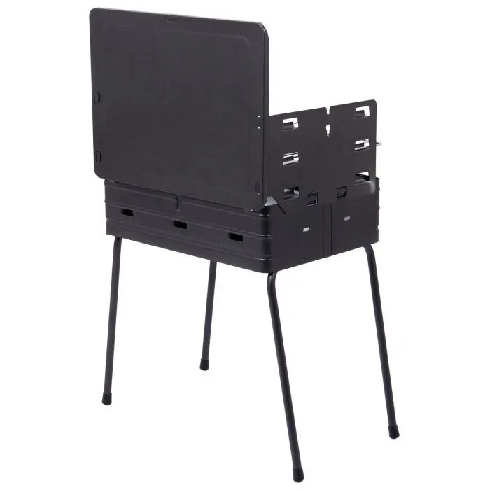 Гриль-барбекю Bo-Camp вугільний Suitcase Model Black (8130030) (DAS303886) изображение 7