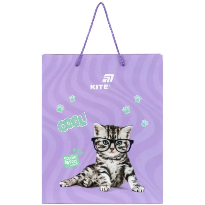 Подарочный пакет Kite Studio Pets 26 х 32 см (SP26-266) изображение 2