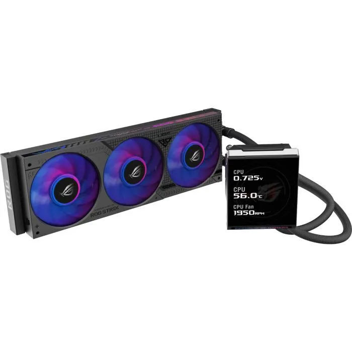 Система жидкостного охлаждения ASUS ROG STRIX LC IV 360 ARGB LCD (90RC01M1-B0EAY0)