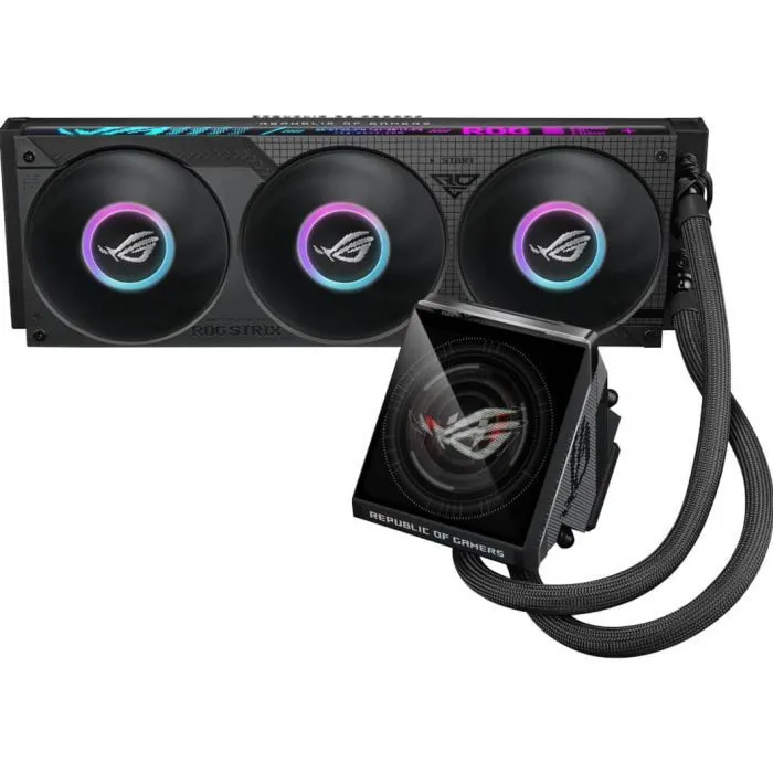 Система жидкостного охлаждения ASUS ROG STRIX LC IV 360 ARGB LCD (90RC01M1-B0EAY0) изображение 2