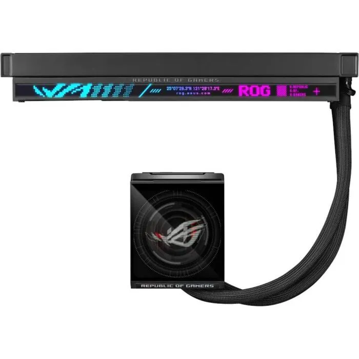 Система жидкостного охлаждения ASUS ROG STRIX LC IV 360 ARGB LCD (90RC01M1-B0EAY0) изображение 4