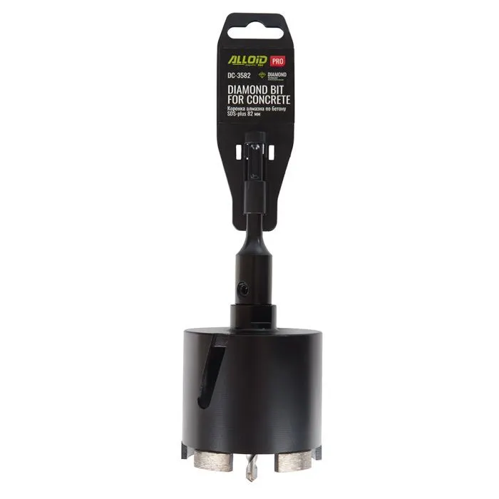 Коронка Alloid Pro, алмазная, по бетону, SDS-plus, 82мм (DC-3582) изображение 4