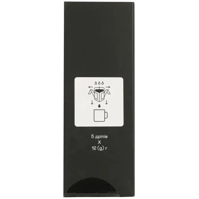 Кава Gemini Ethiopia Sidamo Dara мелена в дріп-пакеті 5х10 г (gm.32601) зображення 5