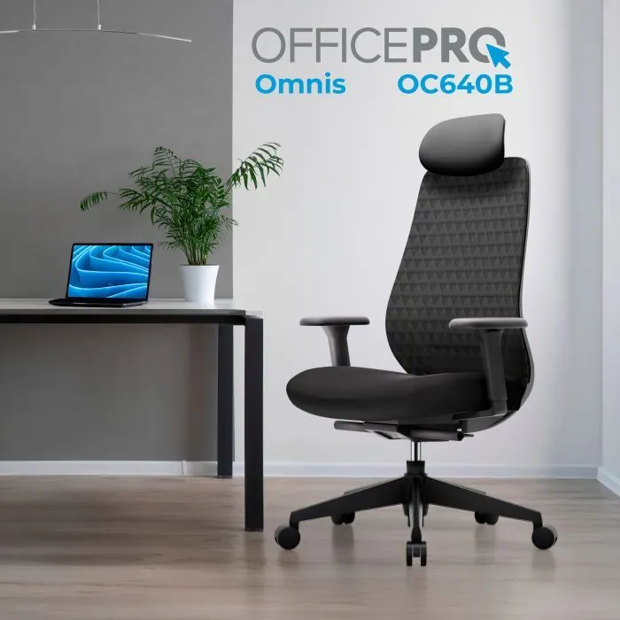 Офісне крісло OfficePro Omnis, OC640B (OC640B) зображення 5