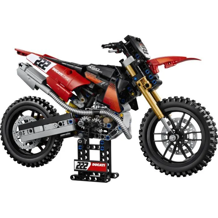 Конструктор LEGO Technic Мотоцикл Ducati Desmo450 MX Factory (42238) изображение 2