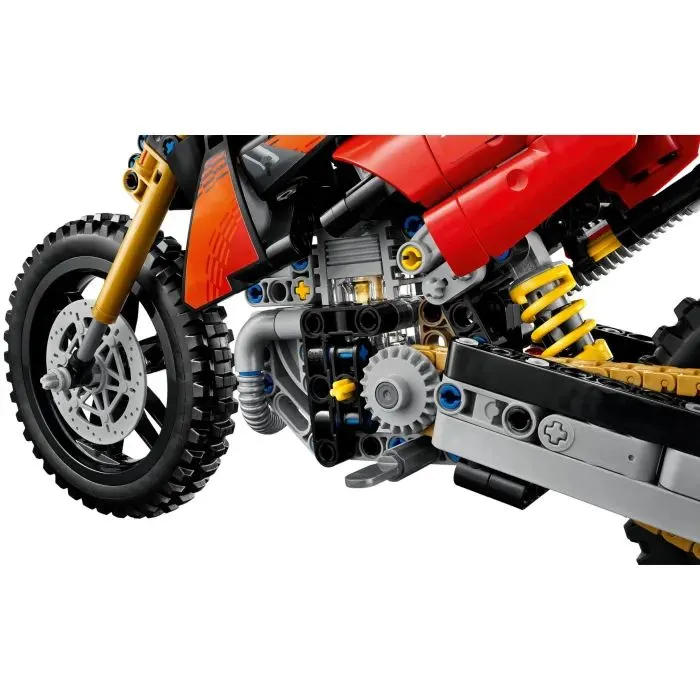 Конструктор LEGO Technic Мотоцикл Ducati Desmo450 MX Factory (42238) изображение 6