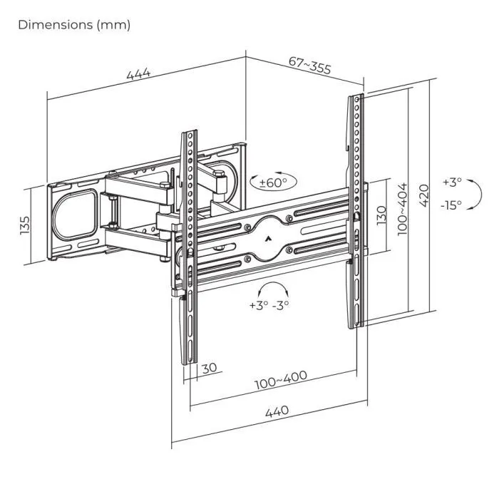 Кронштейн UniBracket BZ16-43 зображення 11