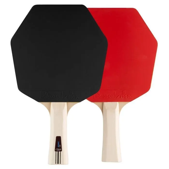 Комплект для настольного тенниса Stiga Sonic V2 Cybershape 2 Bats 3 Balls (1210-1206-35) (931946) изображение 3