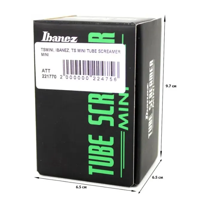 Педаль ефектів Ibanez Tube Screamer Mini (221770) зображення 8