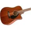 Гитара электроакустическая Fender CD-60SCE WN All-Mahogany (229585) изображение 5