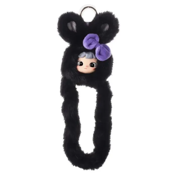 М'яка іграшка Tangle з кільцем Cimmy Fluffy Bunny Coco (HWTANGLE01S01-BC06)