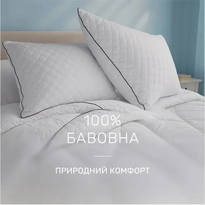 Одеяло MirSon Набор №9590 Royal Одеяло всесезонное Полуторное 140х205 Ecosilk + Подушка 50х70 (2200010807073) изображение 3