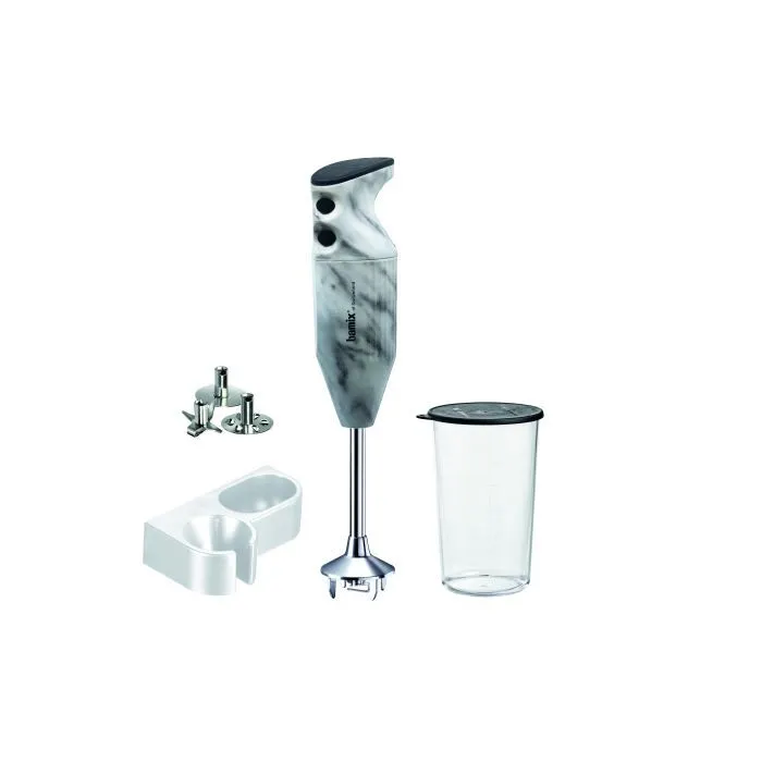 Блендер Bamix Mono DESIGN EDITION M200 White marble (1024.027) изображение 2