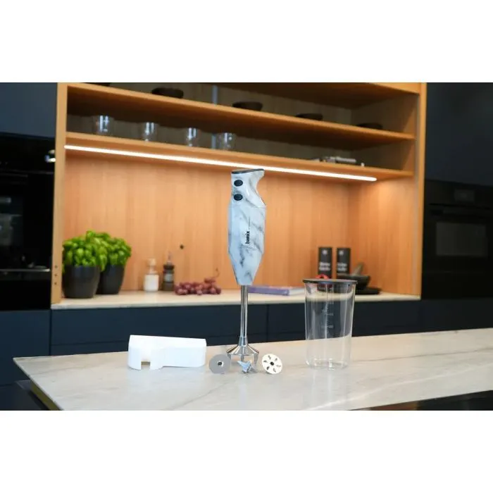Блендер Bamix Mono DESIGN EDITION M200 White marble (1024.027) изображение 6