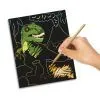 Набор для творчества Ses Creative Scratch Art Amazing Dinosaurs (14285S) изображение 3