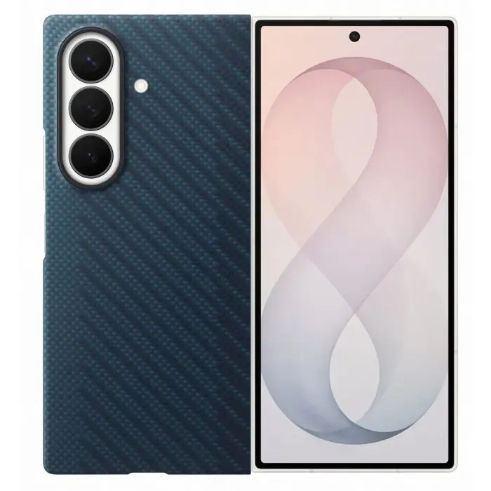 Чохол до мобільного телефона Samsung Galaxy Fold 8 Ultra Carbon Magnet Blue (EF-KF976SNEGUA) зображення 3