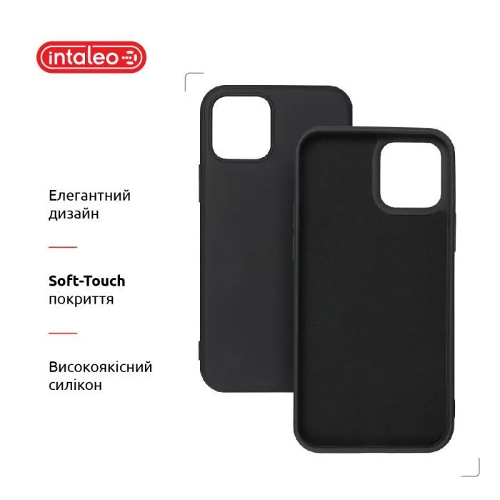 Чохол до мобільного телефона Intaleo SoftShell Xiaomi Redmi 9A Black (1283126554292) зображення 2