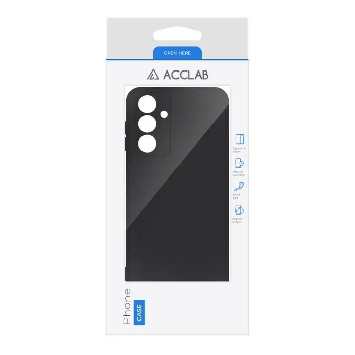 Чохол до мобільного телефона ACCLAB SoftShell Samsung Galaxy A15 Black (1283126586842) зображення 2