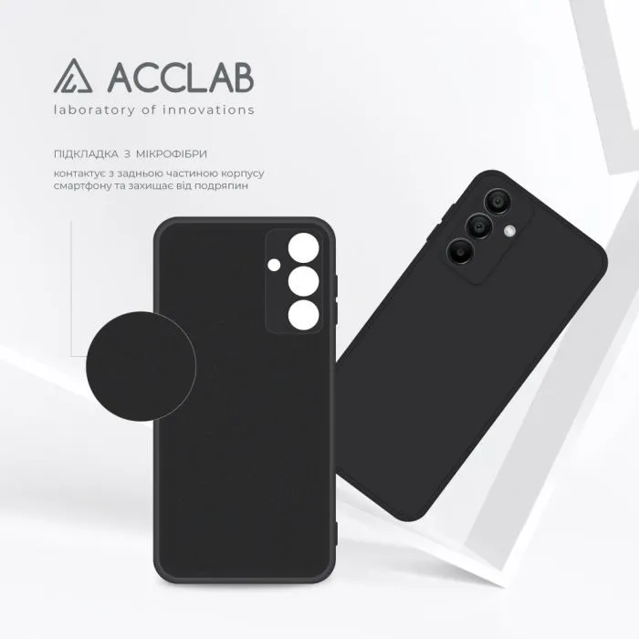 Чохол до мобільного телефона ACCLAB SoftShell Samsung Galaxy A15 Black (1283126586842) зображення 5