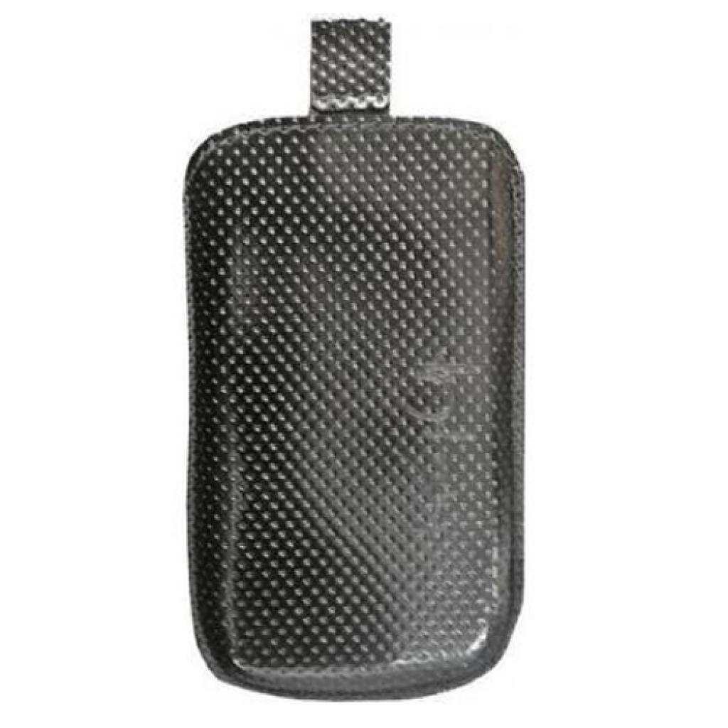 Чехол для мобильного телефона KeepUp для Samsung B5512 Galaxy Y Pro black lak /pouch/perforation (00-00000927)