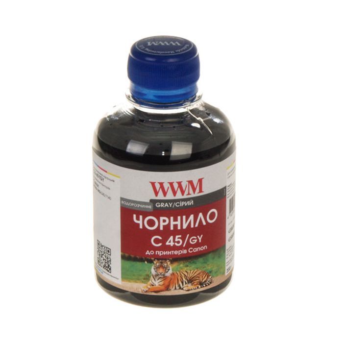 Чернила WWM CANON CLI451GY Grey (C45/GY)
