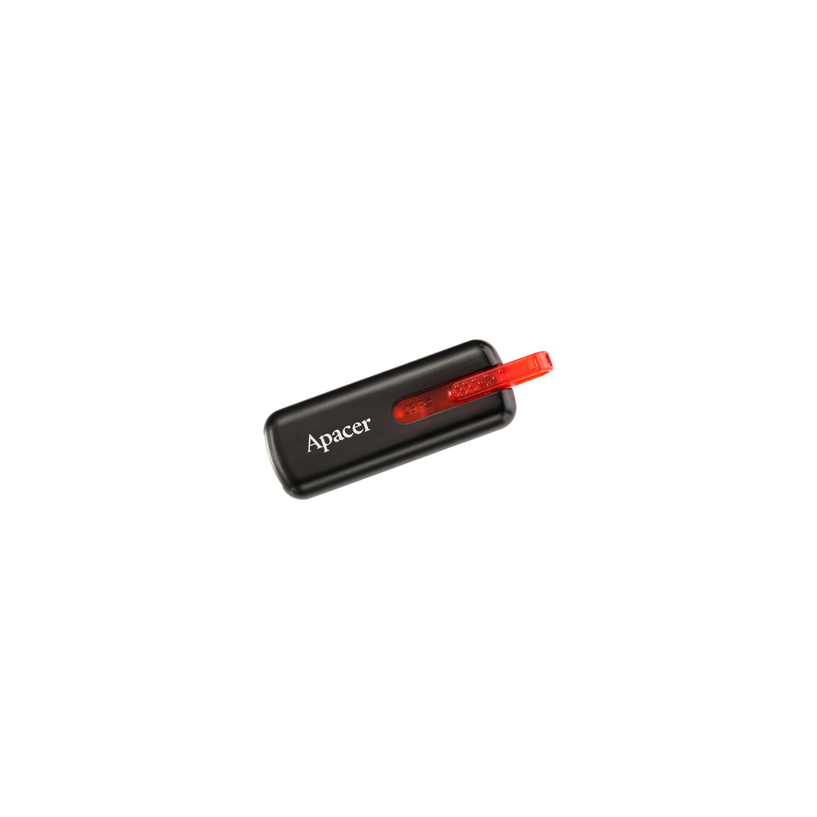 USB флеш накопичувач Apacer 64GB AH326 Black RP USB2.0 (AP64GAH326B-1) зображення 8