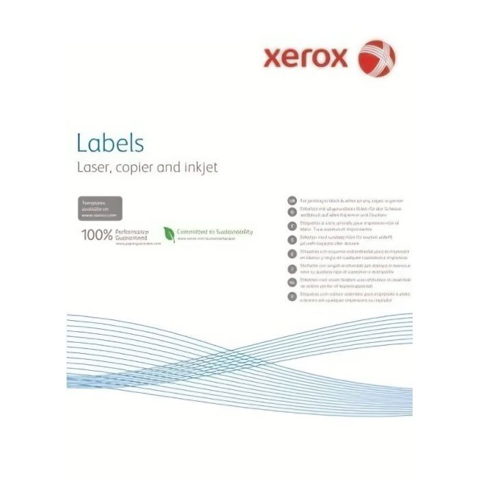 Етикетка самоклеюча Xerox 003R97400