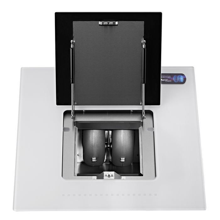 Вытяжка кухонная Pyramida HES 30 (D-600 MM) WHITE /AJ изображение 2