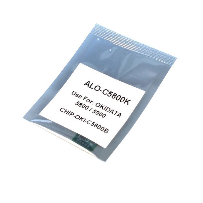 Чип для картриджа OKI C5850 BLACK 8K Apex (CHIP-OKI-5850-B)
