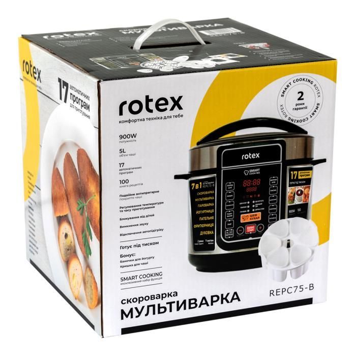 Мультиварка Rotex REPC75-B изображение 10