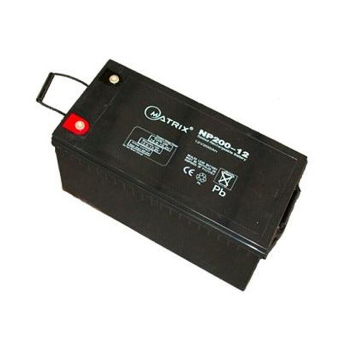 Батарея до ДБЖ Matrix 12V 200AH (NP200-12)