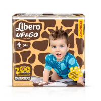 Подгузники Libero Up&Go 4 (7-11 кг) 74 шт (7322540591828)