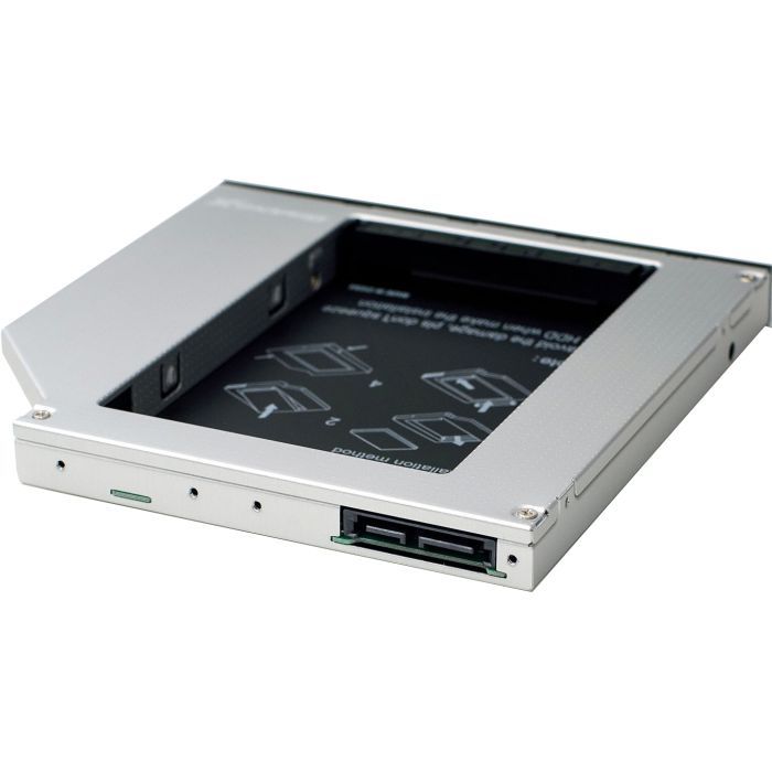 Фрейм-переходник Grand-X HDD 2.5'' to notebook 12.7 mm ODD SATA/mSATA (HDC-25N) изображение 2