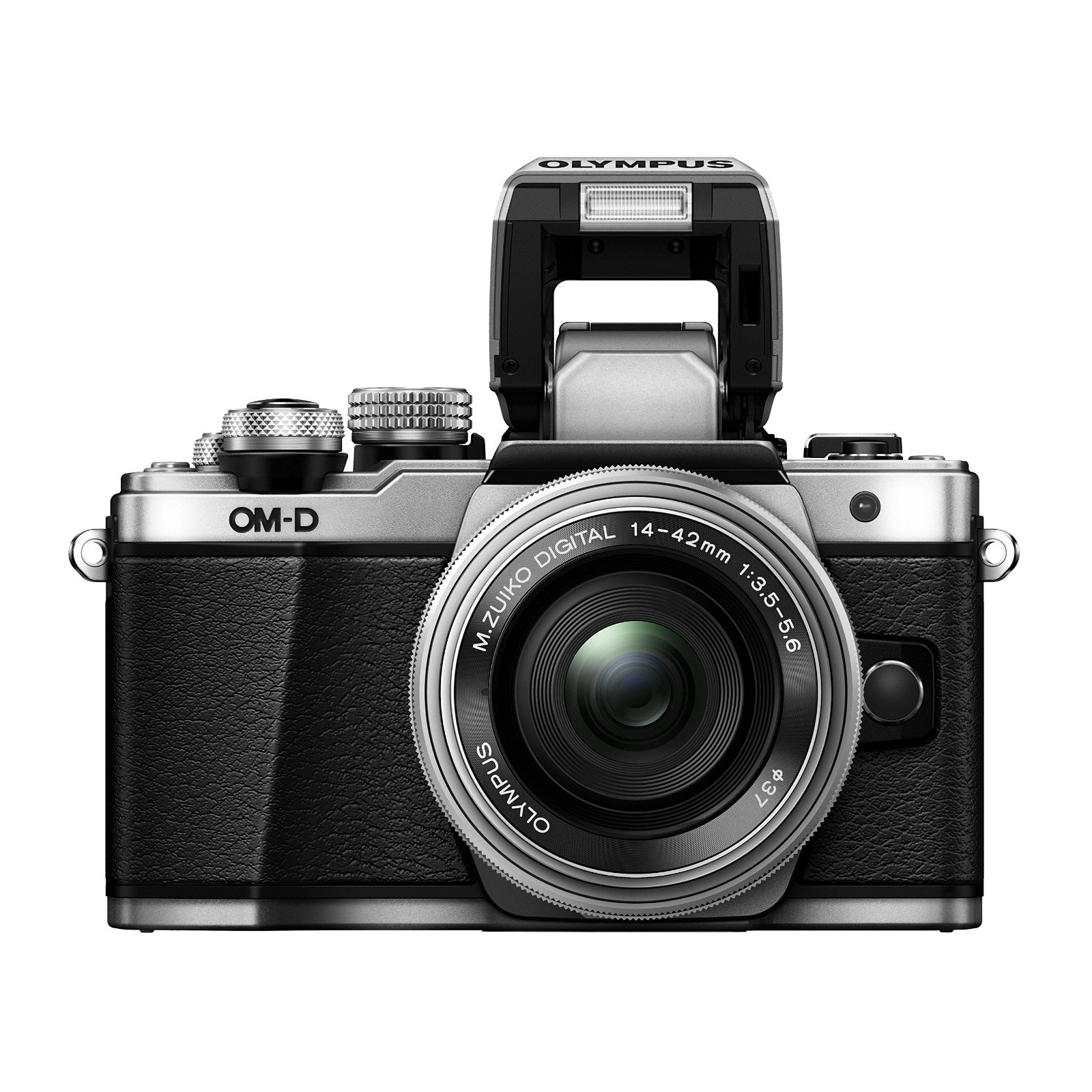 Цифровий фотоапарат Olympus E-M10 mark II Pancake Zoom 14-42 Kit silver/silver (V207052SE000) зображення 6