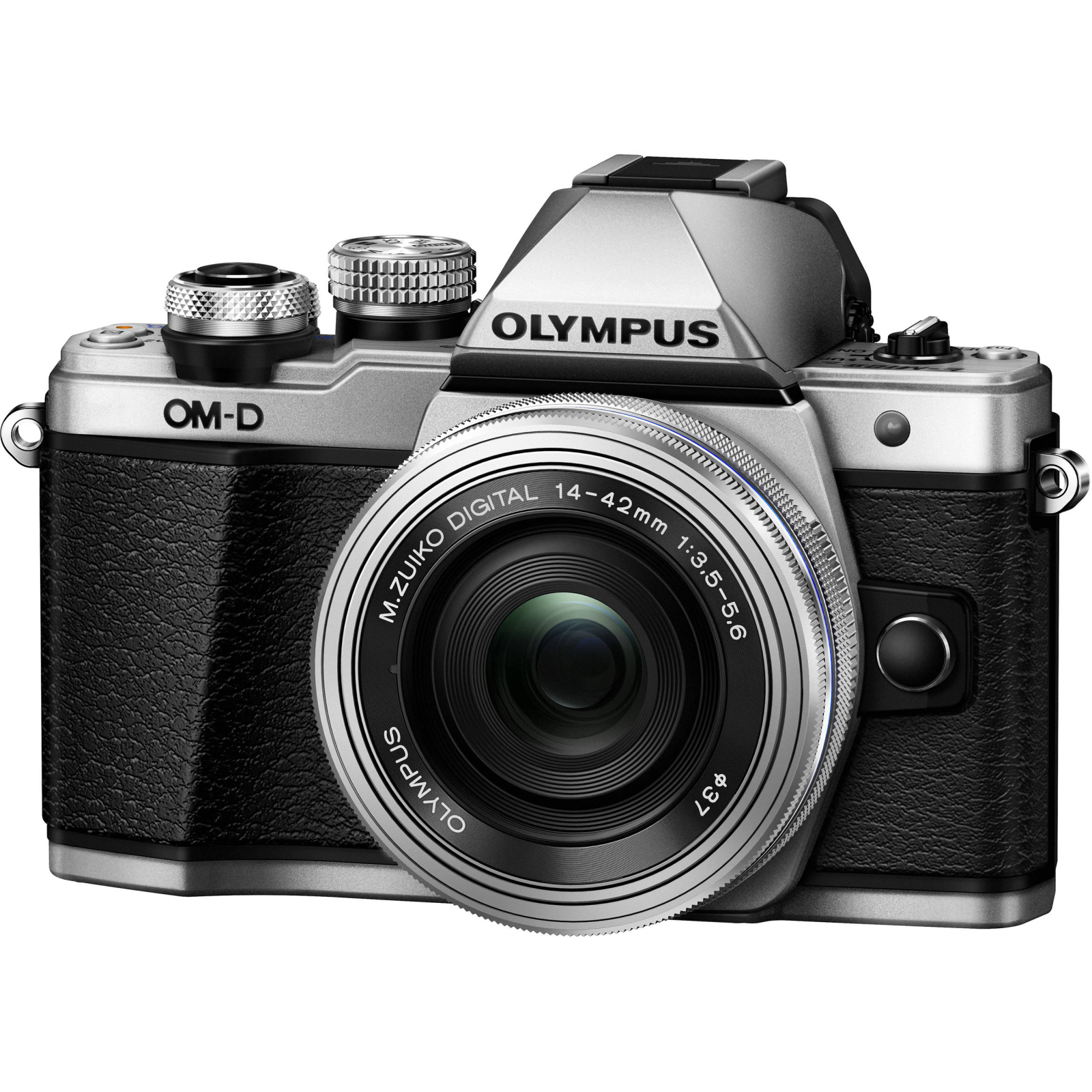 Цифровий фотоапарат Olympus E-M10 mark II Pancake Zoom 14-42 Kit silver/silver (V207052SE000)