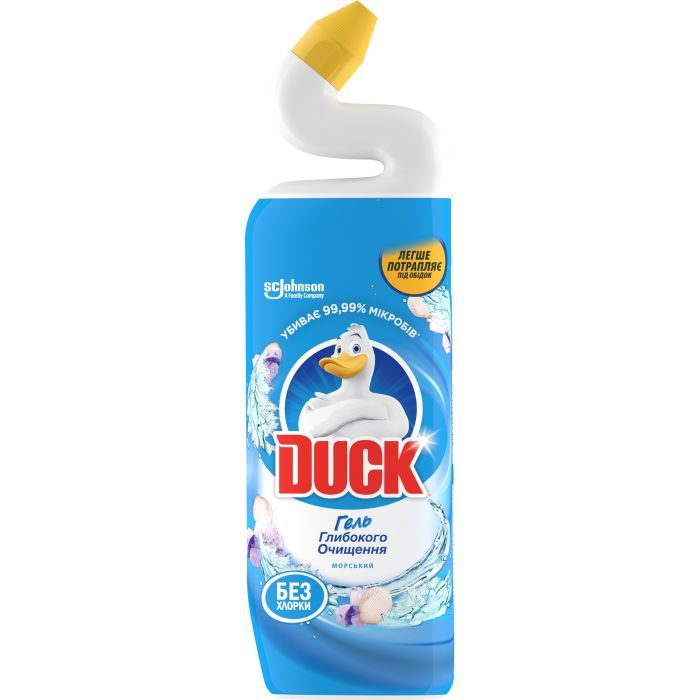 Средство для чистки унитаза Duck Морской 500 мл (4823002000719)