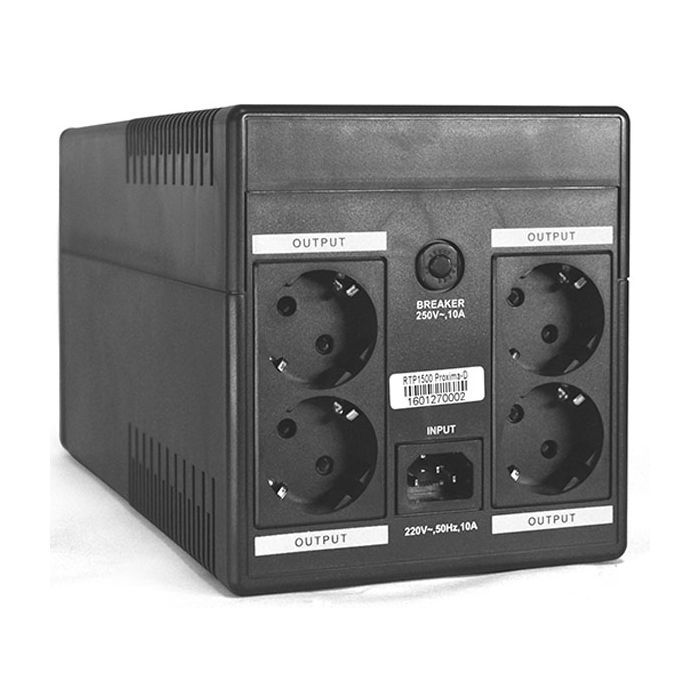 Пристрій безперебійного живлення Ritar RTP1500 (900W) Proxima-L (RTP1500L) зображення 2