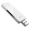USB флеш накопичувач Silicon Power 128GB xDrive Z30 White USB 3.0 (SP128GBLU3Z30V1W) зображення 7