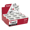 Ластик Axent soft Pyramid, white-red (display) (1187-А) изображение 2