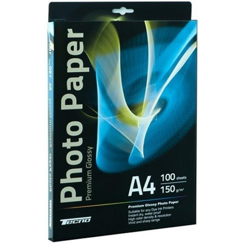 Фотопапір Tecno A4 150g 100 pack Glossy (150 A4 VP ED)
