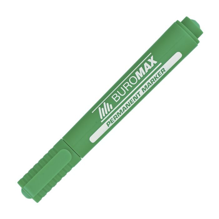 Маркер Buromax Permanent "JOBMAX", round tip, black (BM.8700-01)